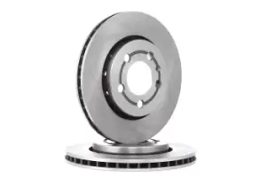 Image of RIDEX Brake disc VW,AUDI,SKODA 82B0063 8L0615601,8N0615601B,8L0615601 Brake rotor,Brake discs,Brake rotors 8N0615601B,8L0615601,8N0615601B,8L0615601