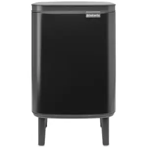 Image of Brabantia Bo Waste Bin Hi 7 Litre Matt Black
