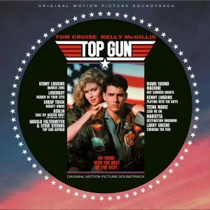 Image of Top Gun Soundtrack Limited Edition Picturedisc Vinyl