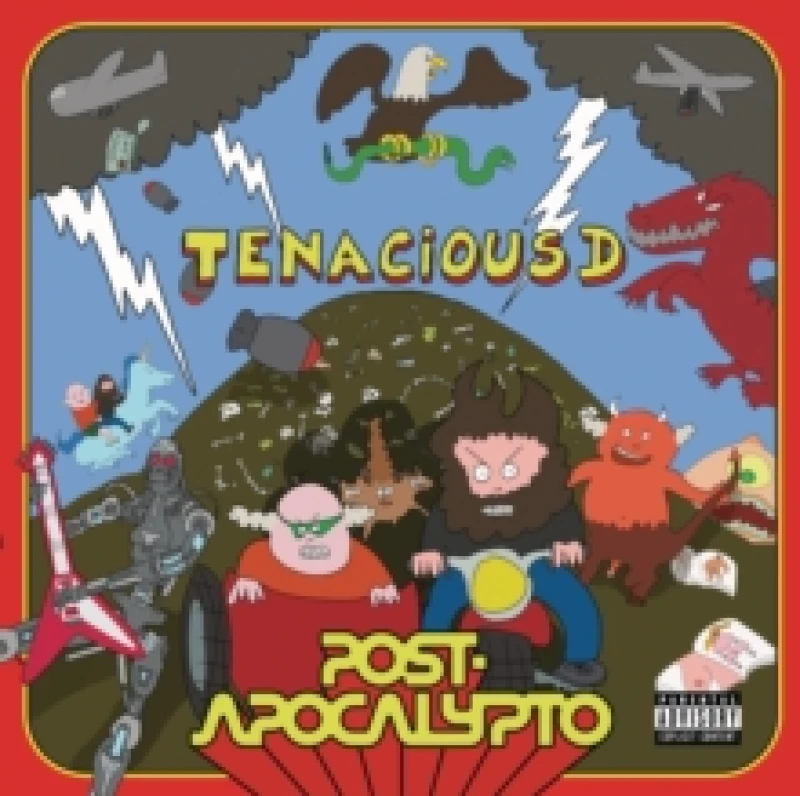Image of Tenacious D Post apocalypto LP multicolor Onesize Unisex
