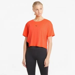 Image of PUMA Cooladapt Womens Running T-Shirt, Lava Blast, size Medium, Clothing