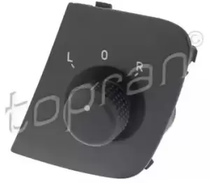 Image of TOPRAN Switch, mirror adjustment Driver side 116 037 SEAT,Ibiza IV Schragheck (6J5, 6P1),Ibiza IV Sportcoupe (6J, 6P),Ibiza IV ST (6J8, 6P8)
