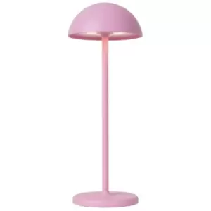 Image of Lucide JOY - Table Lamp Outdoor - Ø12cm - LED Dim. - 1x1,5W 3000K - IP54 - Pink