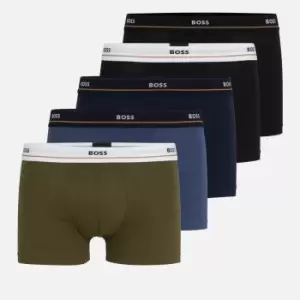 Image of BOSS Bodywear Mens 5 Pack Essential Boxer Shorts - Open Miscellaneous - M