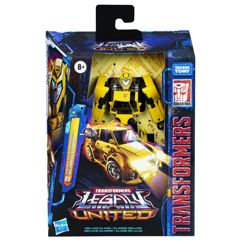 Image of Hasbro Transformers Legacy United Deluxe Class Animated Universe Bumblebee