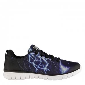 Image of Fabric Flyer Runner Childrens Trainers - Lightening