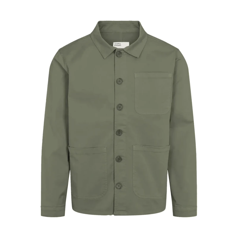 Image of Colorful Standard Overshirt Colorful Standard Organic Vert Unisex XS