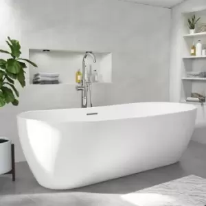 Image of Freestanding Double Ended Solid Surface Bath 1800 x 800mm - Parma