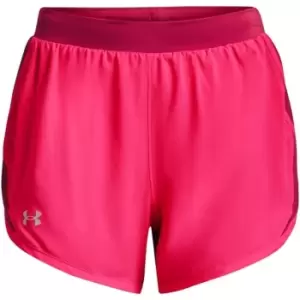 Image of Under Armour Fly By 2 Shorts Womens - Pink
