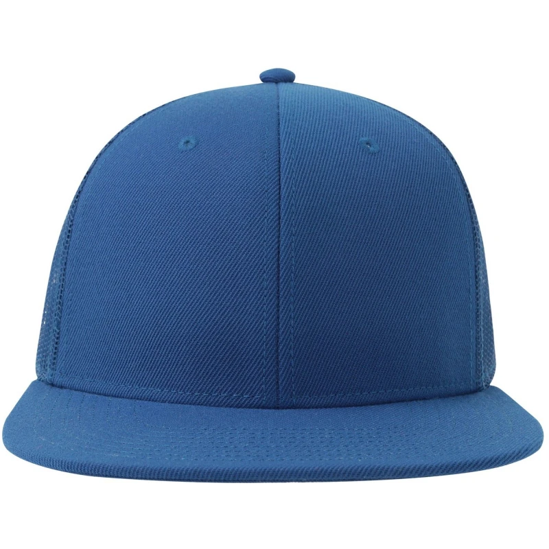 Image of Atlantis Atlantis Men Mesh 6 Panel Trucker Cap in Blue Blue One Size Male 5063527148940