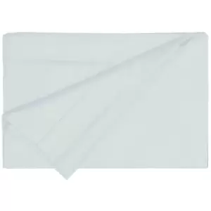 Image of Belledorm - 200 Thread Count Egyptian Cotton Flat Sheet (Double) (Ocean) - Ocean