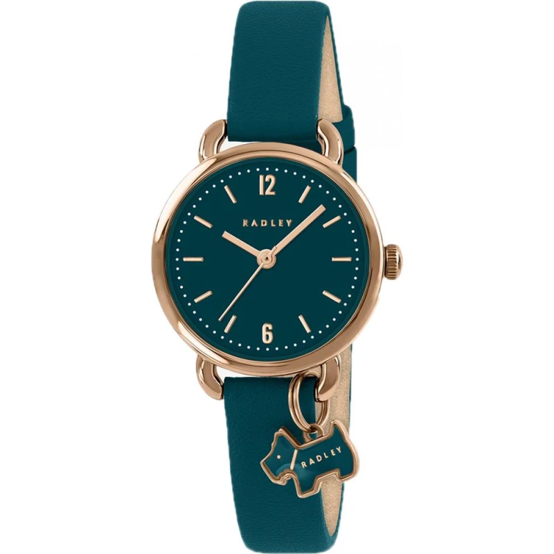 Image of Radley Womens RY21932A Bishops Lane 26mm Quartz Watch in Green Green Female One Size