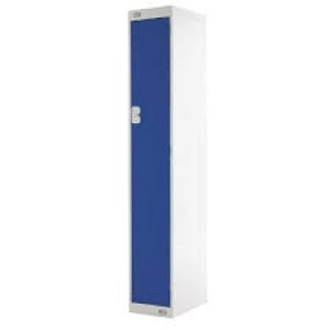 Image of Express Standard Locker 1 Door W300xD300xH1800mm Light GreyBlue