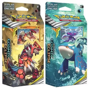 Image of Pokemon TCG: Sun & Moon 12 Cosmic Eclipse Groudon/Kyogre Theme Deck - 1 at Random