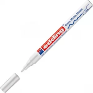 Image of Edding 4-751-9-049 Fine Bullet Tip Paint Marker E-751 White
