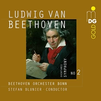 Image of Beethoven Orchester Bonn, Stefan Blunier - Beethoven: Symphony No. 2 CD