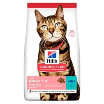 Image of Hill's Science Plan Adult Light Tuna Cat Food 1.5kg