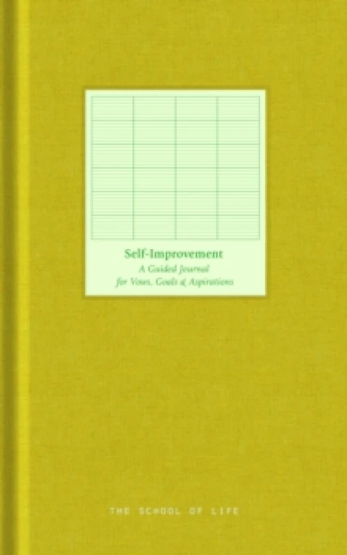 Image of Self-Improvement Journal : A guided journal for vows, goals, and aspirations Hardback