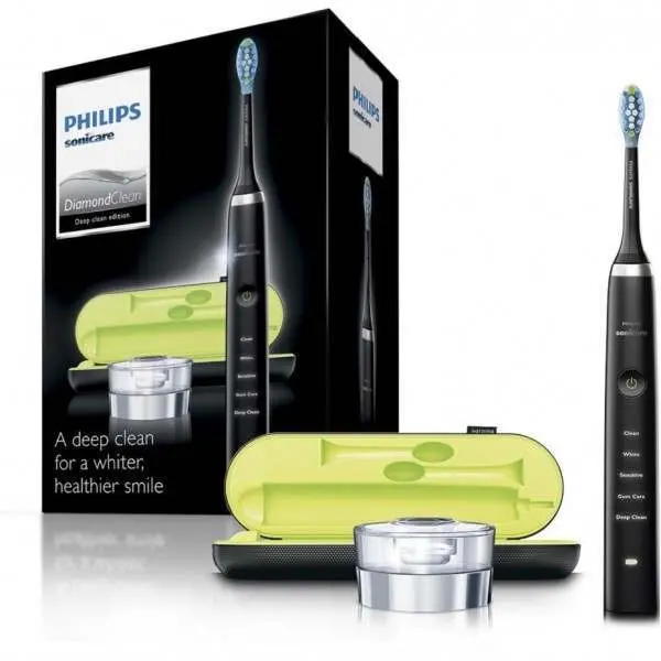 Image of Philips Sonicare HX9351/52 DiamondClean Deep Clean Edition Black Electric Toothbrush