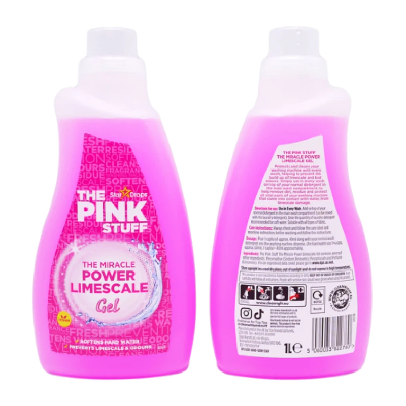 Image of Stardrops The Pink Stuff Power Limescale - 1L 490863