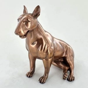 Image of Bull Terrier Cold Cast Bronze Sculpture