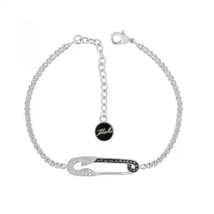 Image of Karl Lagerfeld Safety Pin Bracelet