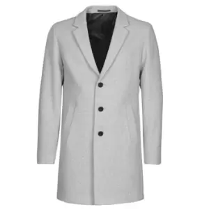 Image of Jack Jones JJEMOULDER mens Coat in Grey - Sizes XXL,S,M,L,XL