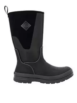 Image of Muck Boots Original Tall Fleece Wellington Boots - Black, Size 8, Women