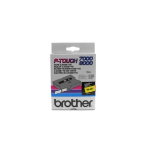 Image of Brother TX-631 P-touch Black on Yellow Tape 12mm x 15m
