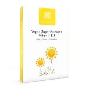 Image of Healthspan Vegan Super Strength Vitamin D3 EXPIRY APRIL 2023