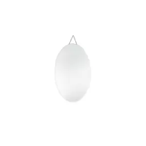 Image of Pacific Clear Glass Oval Wall Mirror