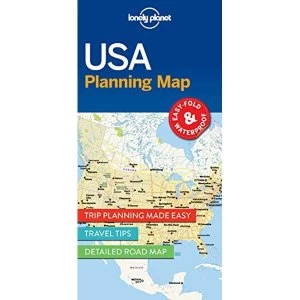 Image of Lonely Planet USA Planning Map Sheet map, folded 2017