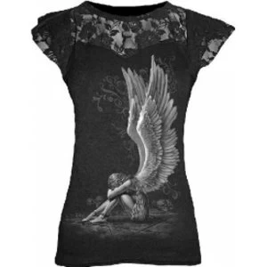 Image of Spiral Enslaved Angel T-Shirt Medium One Colour