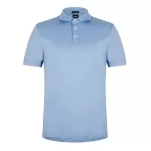 Image of Boss Press Polo Shirt - Blue