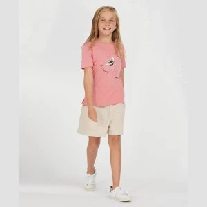 Image of Barbour Girls Merseyside T-Shirt - Vintage Rose - L (10-11 Years)