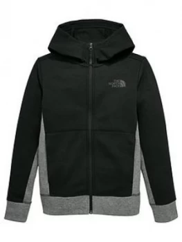 Image of The North Face Boys Slacker Hoodie Black Size S7 8 Years