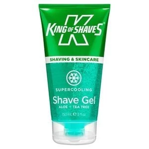 Image of King of Shaves Alpha Shave Gel Sens Cool Menthol 150ml