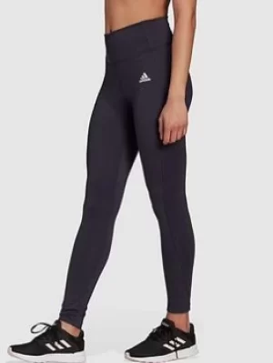 Image of adidas Designed 2 Move Leggings, Navy, Size S, Women