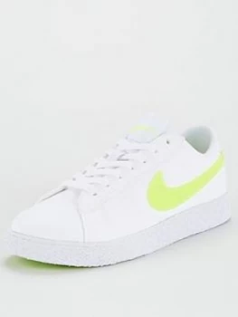 Image of Nike Blazer Low Junior Trainer - White
