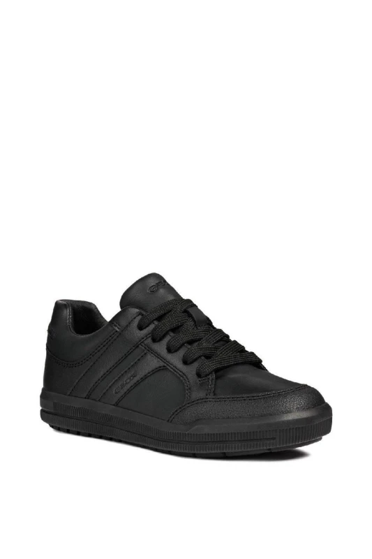 Image of Geox Boy's 'J Arzach B. D' Trainers in Black Size: Infant 4 Black Male Infant 4