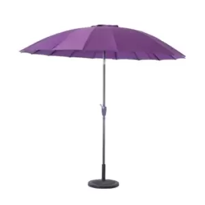 Image of Sturdi Aluminium Round 2.7m Shanghai Parasol (base not included) - Plum