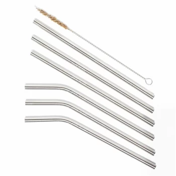 Image of Jack Wills Eco Metal Straws - Silver