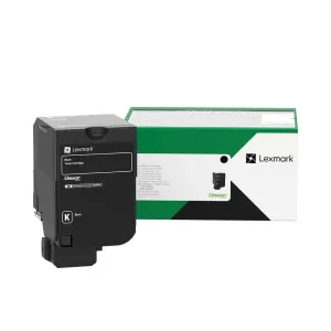 Image of Lexmark 81C2XK0 Black Laser Toner Ink Cartridge