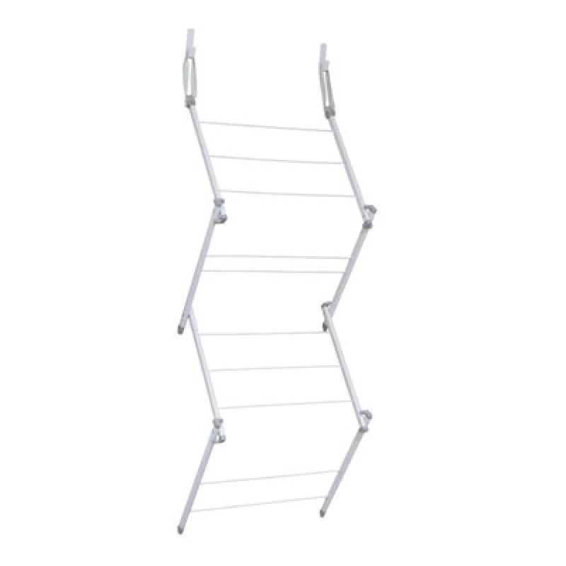 Image of Jvl Over Door Concertina Drying Airer - 4.5M, White