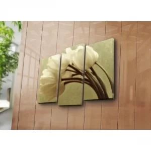 Image of 3PATK-1 Multicolor Decorative Canvas Painting (3 Pieces)