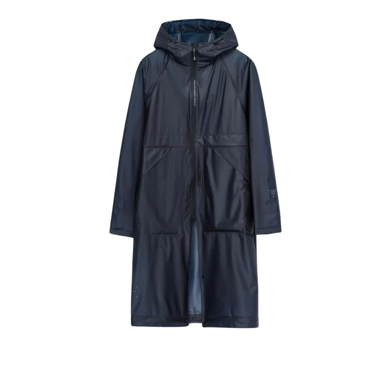 Image of Krakatau Transformabe welded waterproof jacket Krakatau Tethys Bleu Unisex S