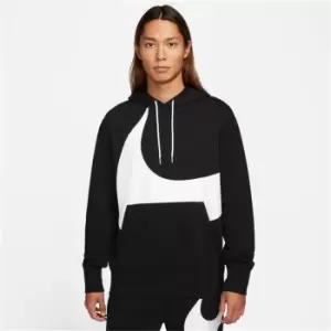 Image of Nike M Nsw Swoosh Po Sbb Hoody, Black/White, Male, Hoodies, DH1027-010