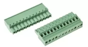 Image of Phoenix Contact 1792346 Terminal Block, Pluggable, 12Pos, 12Awg