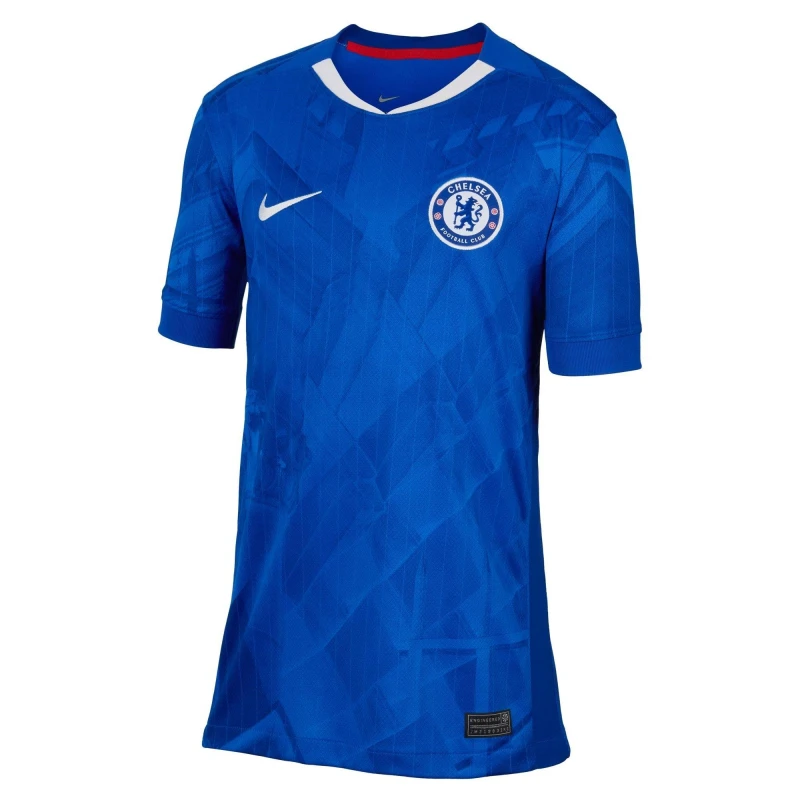 Image of Nike Chelsea Home Shirt 2025 2026 Juniors Blue/White male 9-10 (M)