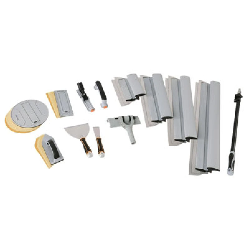 Image of Draper Rollingdog Wall Surface Preparation Kit 36Pc Sanding Skimming Set With Case